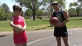 Blonde Candy Manson Slides Object Between Big Features