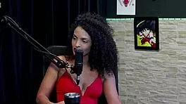 morena demonstrates her blowjob after saying she doesn't think about gangbang and was calm as personal trainer at gym - mia luz watch on sheer red