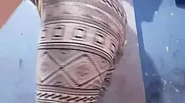 latina lesbian teen touches her tits and ass while recording for xvideos real amateur