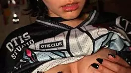 Stepsister and stepbrother realize they are inside a porn movie