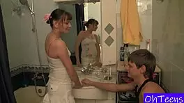 Kveta And Nikola's First Time In Shower