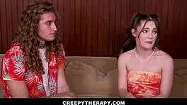 Creepytherapy: Big Ass Milf Therapist Joins Tiny Teen Abby Rose Giovanni