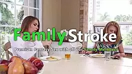 hot teen and big juggs milf have a hot threeway