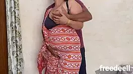 Is the real young man seducing the mature woman at home