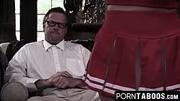 hey, this big ass teen cheerleader has a secret desire for a thick dick 😏