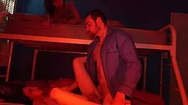 step daughter plays with cunt watching best friend fucked by stepdad