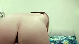 barely legal pale teen with puffy nipples masturbates