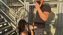 transei na escada com meu chefe