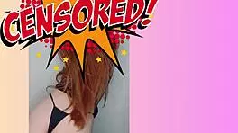 THE REAL STRIP TEASE OF THE MOST BEAUTIFUL REDHEAD ON SHEER - SOL MEGAN FIRE