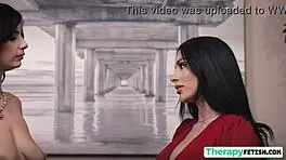 1993 therapy session reveals blonde girl's desire for therapist fucking