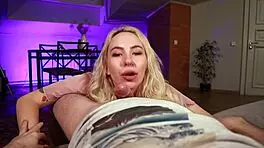 My Hairdresser Came Over For A Blowjob