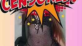 THE REAL STRIP TEASE OF THE MOST BEAUTIFUL REDHEAD ON SHEER - SOL MEGAN FIRE