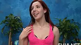 nude teen spreads legs and gets wet pussy fucked 😍