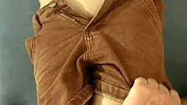 I covered her whole body with sperm after passionate sex