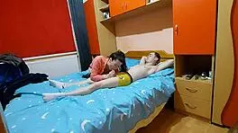 Hot Brunette In Stockings Gets Rough Fucked And Makes Him Cum Hard Inside