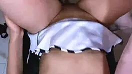 La Colegial De 18 Años Con Su Uniforme Bien Puesto Dejó A Su Profesor De Matemáticas Impresionado Con Sus Habilidades Y Lo Invitó A Su Casa Para Enseñarle Más Allá De Los Números!