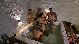 Putaria Na Banheira Da Casa De Praia