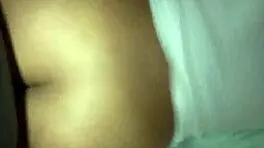 Colegiala receives semen from her classmate in a rough anal session