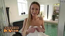 POV - PETITE 18+ ASS TO FUCK AFTER BRIBARY WITH ELENA LUX!