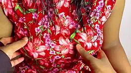 She moans as he pounds her wet pink pussy roughly