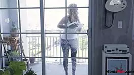 Blonde Babe Serves As My Personal Maid