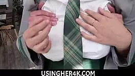 Usingher4k Freeuse Big Booty Teen Fucked by Boyfriend