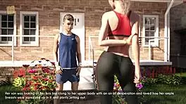 A Wife And Stepmother Out For A Jog