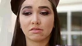 Skinny Scout Passionately Eats Pussy