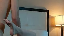 petite tatted woman gets roughly fucked in missionary position by teen lover