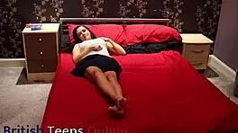 Petite Small Titted Amateur Makes Herself Cum With Toys