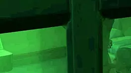 lucky dwarf catches inmates in deepthroat blowjob voyeur scene 😏