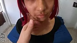 Beautiful Redhead Abi Love Bent Over Doggystyle First Time 😍