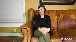 petite brunette cutie kylie sucks a cock and her pink sweet pussy fucked