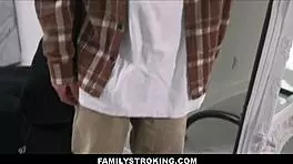 Brunette Teen Plays Doll Game for Cash