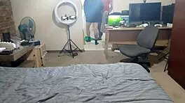 hey babe, that old guy watches you get your small tits sucked while dirty talking your sexy ass