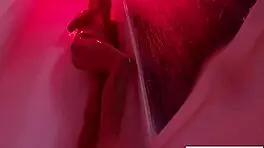 hot kendra cole takes sexy shower, masturbating