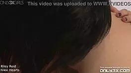 Riley Reid and Nikki Hearts are lesbian lovers