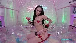 Petite College Stripper Seduces Guy To Suck His Big Dick!