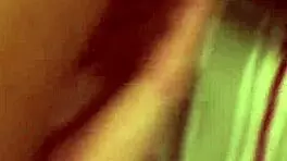 Skinny blonde young woman with small natural tits in fmm threesome