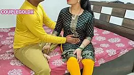 Husband's Secret Doggystyle Fuck with Busty Indian Amateur