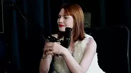 reh queen in sheer red lingerie avoids vibrators and pleasures a voyeur in bisexual group sex