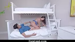 Petite Latina Offers Helping Hand in POV Cowgirl Ride