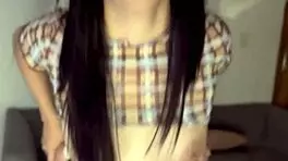 Intriguing first time with petite shy girlfriend, blowjob and doggystyle action