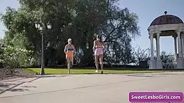 Lovely Friends Gizelle Blanco and Charlie Forde Experience Emotional Seduction After Workout