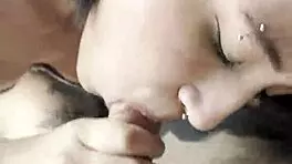 Hey, check out this blowjob for the cuckold, ending with cum in mouth