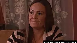 frustrated milf has a forbidden lesbian romp with her daughter ingrid mouth elexis monroe