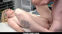 Shoplifter Offers Herself To The Officer To Get Out Of Trouble - Fuckthief