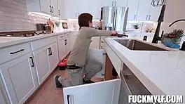 Handyman Cums On My Tits