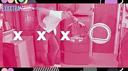 Tiny Young 18+ Blonde Teen 18+ Thief Paisley Bennett Fucked By Big Dick Security Guard