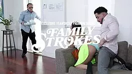 Tiny Young 18+ Blonde Teen 18+ Thief Paisley Bennett Fucked By Big Dick Security Guard